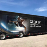 Samsung QLED - College Football exterior and interior renderings